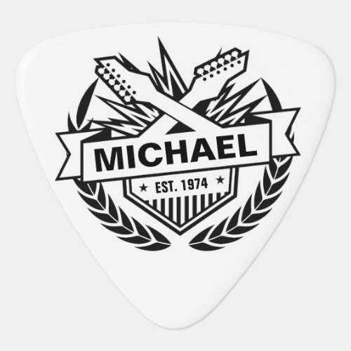 Modern Guitarist Personalised Logo Guitar Pick