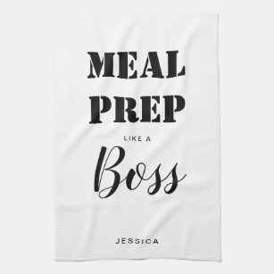 Modern Gym Healthy Cooking Meal Prep Like A Boss Kitchen Towel