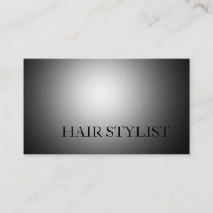 Modern Hair Stylist Professional Business Card