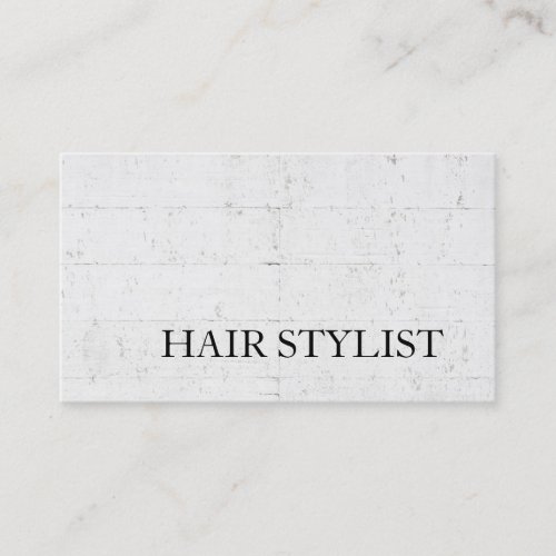 Modern Hair Stylist Wall Design Professional Business Card