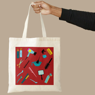 Modern Hairstylist Hairdressing Tools Kit Tote Bag