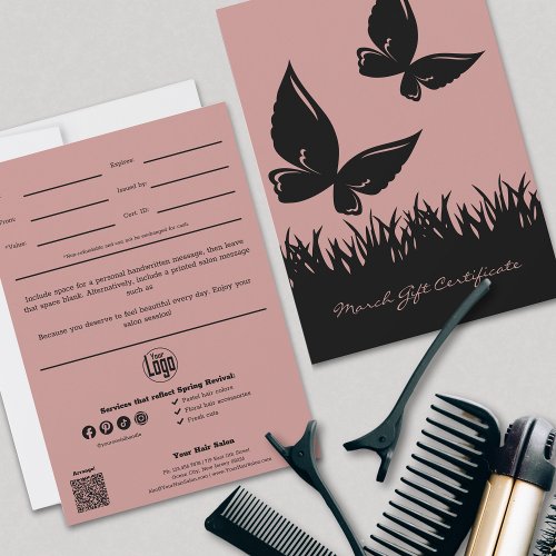 Modern Hairstylist March Gift Certificate