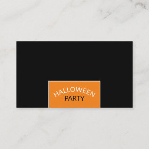 Modern Halloween Party Ticket Invitation