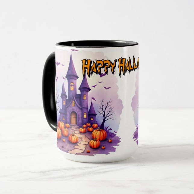 Modern Halloween Spooky Cute Collection Mug (Front Left)