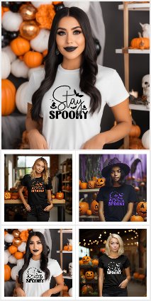 Modern Halloween T-Shirt  Collection