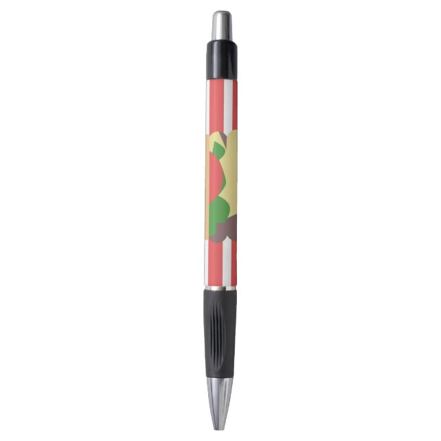 Modern Hamburger Restaurant  BBQ Pen (Front Vertical)