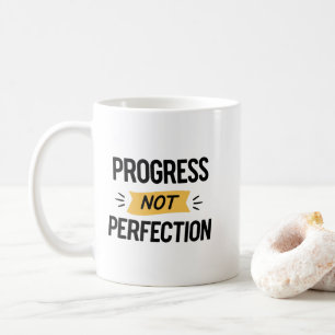 Modern Hand Lettered Mental Health Motivation Coffee Mug