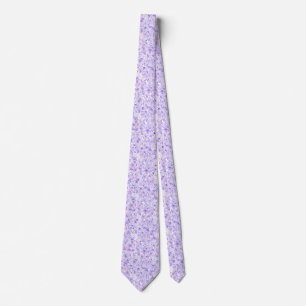 Modern hand painted watercolor pink floral tie