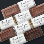 Modern Handwriting Script Thank You Bridal Shower  Hershey's Miniatures<br><div class="desc">Express gratitude with Modern Handwriting Script Thank You Bridal Shower Hershey's Miniatures. These elegant and minimalist favors featuring black and white modern handwriting script are the perfect way to thank your guests. They add a touch of sophistication to your bridal shower decor and make for lovely bridal shower favors, creating...</div>