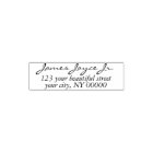 Modern Handwritten Stylish Return Address