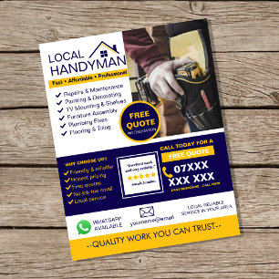 Modern Handyman Service Flyer