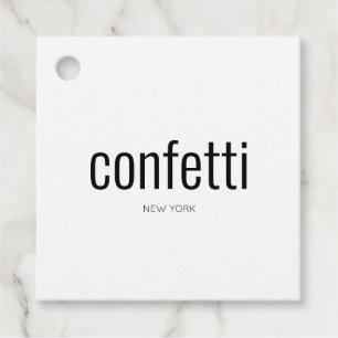 Modern Hang Tags, Clothing Label, Store Sale Favor Favor Tags