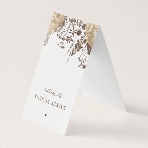Modern Hanging Bracelet Holder Folded Business Card
