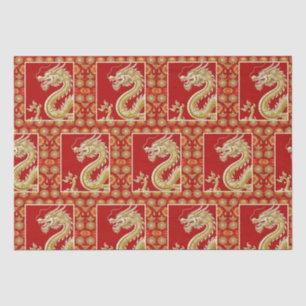 Modern Happy Chinese New Year modern asian pattern Tissue Paper