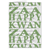 Modern Happy Kwanzaa (Front)