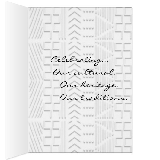 Modern Happy Kwanzaa (Inside (Right))