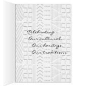 Modern Happy Kwanzaa Cards (Inside (Right))