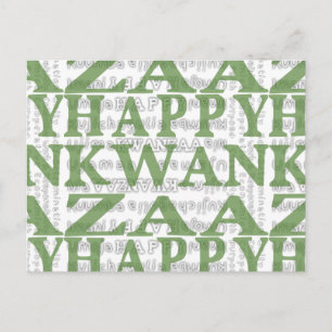 Modern Happy Kwanzaa Postcard