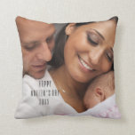 Modern Happy Mother's Day Photo Pillow Modern Happy Mother's Day Photo Pillow