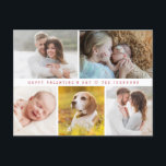 Modern Happy valentine's day Custom family Photos Holiday Postcard<br><div class="desc">Share the love with our Modern Happy Valentine's Day Custom Family Photos postCard. This card offers a contemporary and personalized touch to your Valentine's Day greetings. Customize it with your family photos for a unique and heartwarming message. The modern design adds a touch of style, making it a perfect way...</div>