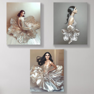 Modern Haute Couture Acrylic Photo Tile