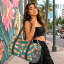 Modern hawaiian print