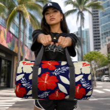 Modern hawaiian print