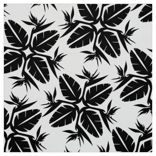 Modern hawaiian quilt pattern fabric