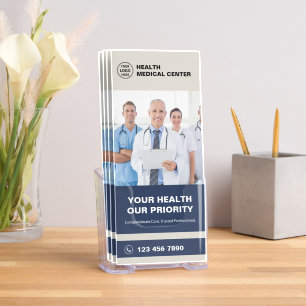 Modern Health Clinic Doctor Medical Tri-Fold Brochure