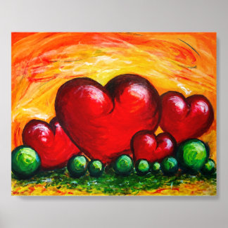 Modern Heart Art - A Place for Love Acrylic Photo Tile