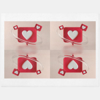 Modern Heart Icon Rug – Minimalist Love Design