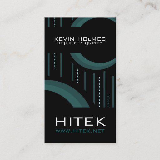 Customizable Modern Hi-Tech Business Card