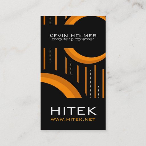 Customizable Modern Hi-Tech Business Card