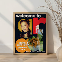 Modern High School Graduation Welcome 