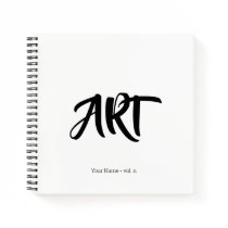 Modern Hip Art with Your Name Sketchbook Notebook Modern Hip Art with Your Name Sketchbook Notebook