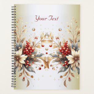 Modern Holiday Flowers Planner