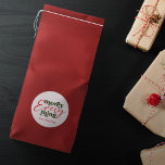 Modern Holiday Minimalist Merry Everything Classic Round Sticker<br><div class="desc">Modern Holiday Minimalist Merry Everything stickers - to add the finishing touch to your minimalist style this year! Please contact us at cedarandstring@gmail.com if you need assistance with the design or matching products.</div>