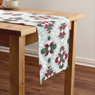 Modern Holiday Quilt Pattern Short Table Runner