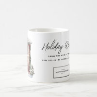 Modern Holiday Wishes Business Add Logo