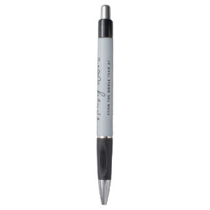 Modern Holiday Wishes Business Pen