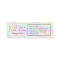 Modern holographic makeup artist unicorn rainbow