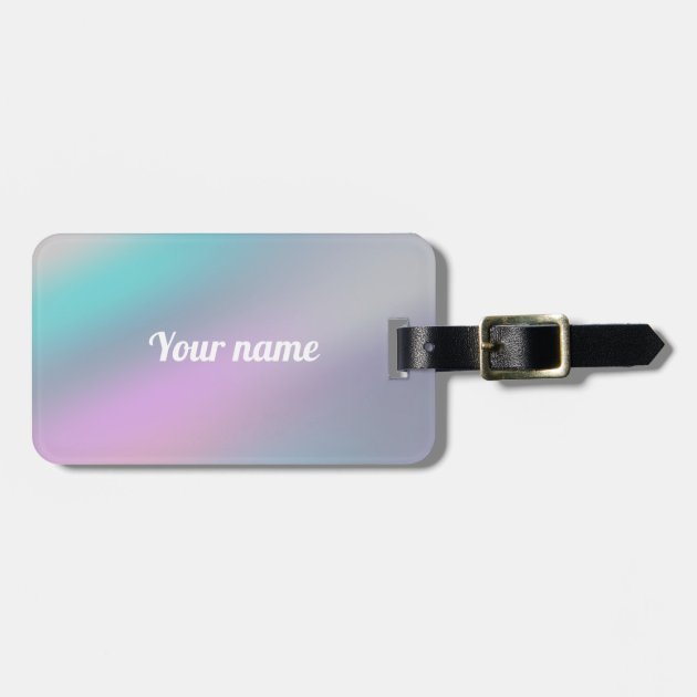Holographic luggage tag