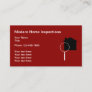 Modern Home Inspection Business Card Template
