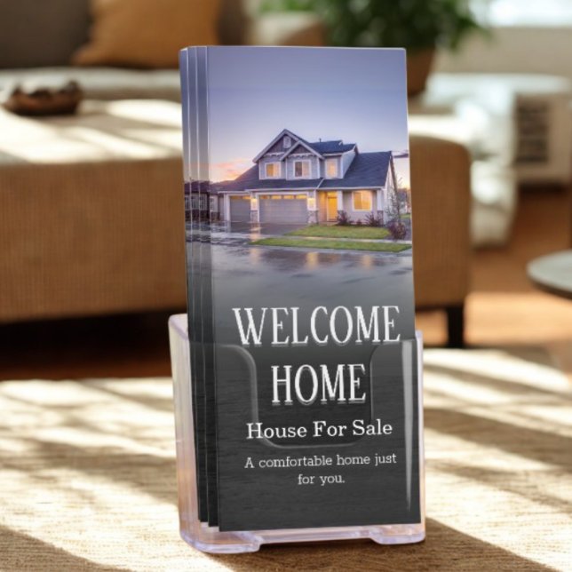 Modern Home Professional Real Estate Luxury Gray  Brochure (Creator Uploaded)