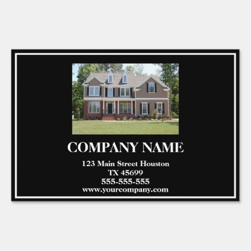 Modern Home Selling Real Estate  Sign
