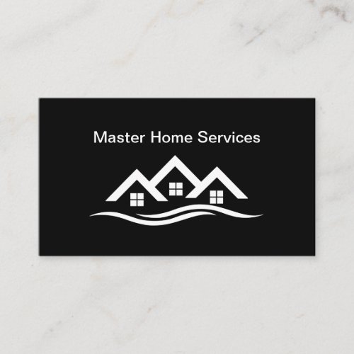 Modern Home Services Business Card