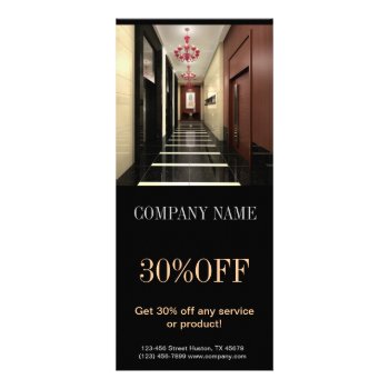 Modern Home Stager Renovation Interior Designer Rack Card by WhenWestMeetEast at Zazzle