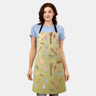 Modern Homemade Bakery welcome Personalize name Apron