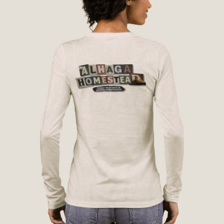 Modern homesteading, old-fashioned chaos - Tri-Blend shirt