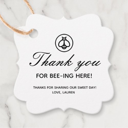 Modern Honey Gift Tag